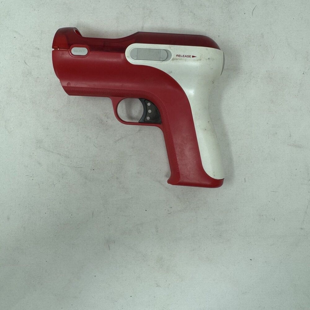 PlayStation Move Shooting Attachment Sony 3 Motion Controller Gun Red